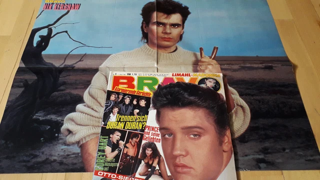 BRAVO Nr.4 vom 17.1.1985 mit Riesenposter Nik Kershaw, Tami Stronach, Band Aid