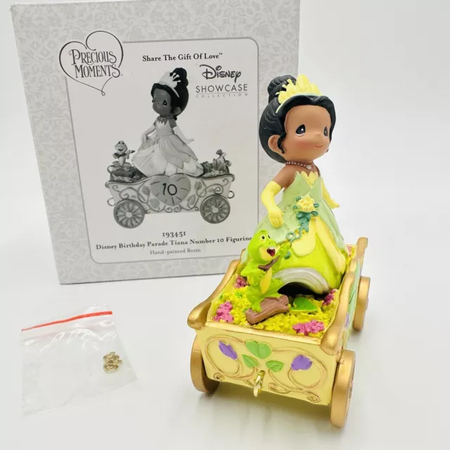 Precious Moments Disney Showcase Princess Tiana and the Frog Birthday Parade