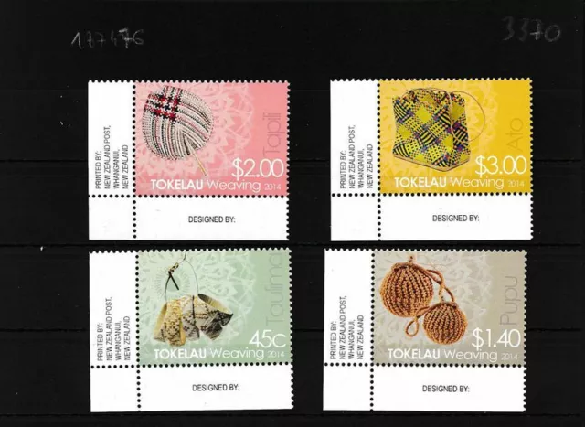 Tokelau 445-448 (completa edizione) MNH Eckrandstücke (103370