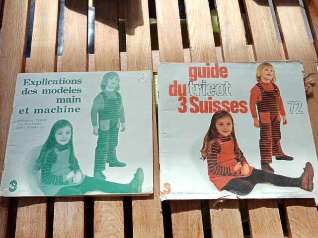 Catalogue Ancien De Laine "Tricotons Pour Eux" N°92 - Modèles Enfants - Année 1972 - Occasion