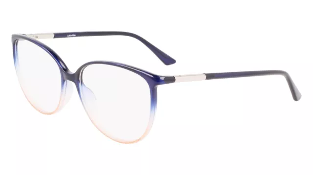 NEW Calvin Klein CK21521 Eyeglasses 438 Blue 100% AUTHENTIC