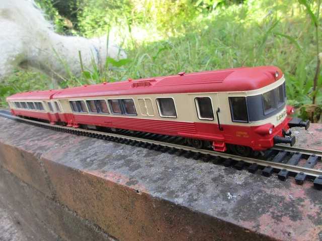 JOUEF HO #8626 AUTORAIL MOTRICE EAD AVEC PERSONNAGES+ECLAIRAGE NEUF EN BOITE gu