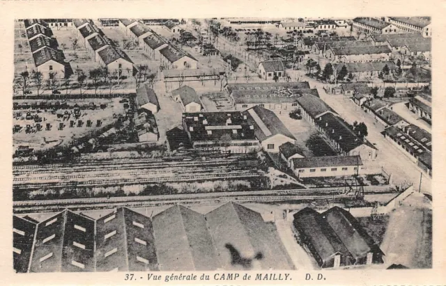 CPA - MILITARY - General view of MAILLY CAMP