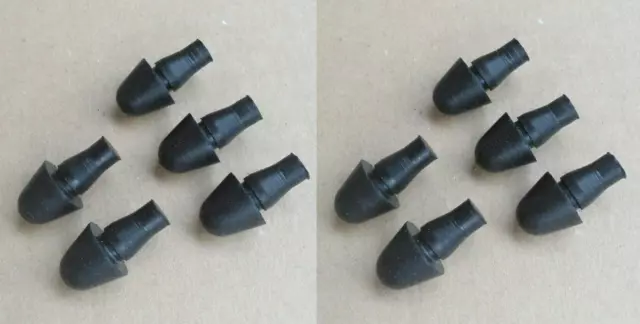 10 Nos Body/Door/Pillar Rubber Bumpers! Fits 53-1959 & 61-1968 Ford/Mercury Etc