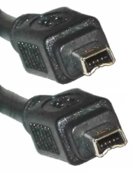 Firewire 4-4 Câble / Câble, Dv / Ilink / IEEE-1394, 4-pin Mâle à Mâle
