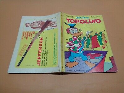 Topolino N° 793 Originale Mondadori Disney Mb/Ottimo 1971 Bollini+Cedola