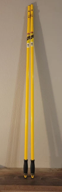 2 New Rubbermaid Maximizer Mop Handles / Squeegee Handle