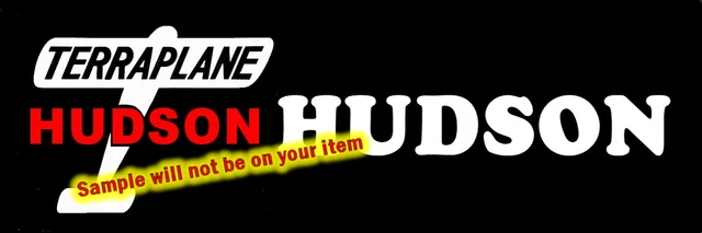 Hudson Terraplane Sales Service Stickers Signs Fridge Magnets Decals