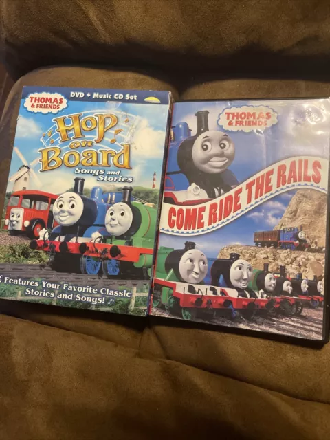 THOMAS & FRIENDS Hop on Board Songs and Stories DVD Case & Cover ...