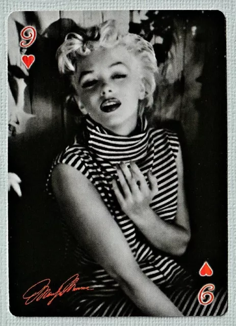 1 SWAP PLAYING Card - Marilyn Monroe Beautiful Lady 9 Of Spades $1.33 ...