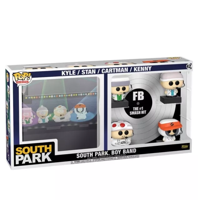 South Park Fingerbang / Boy Band Deluxe Pop! Albums Vinyl Figure 4-Pack OE