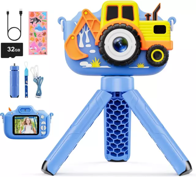 Kids Camera for Boys, Toddler Camera Christmas Birthday Toys Gifts for 3-8