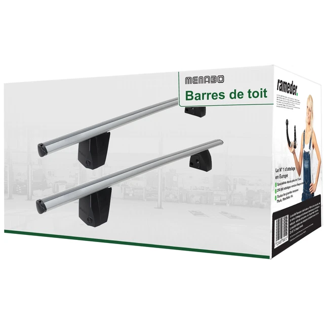Barres De Toit En Aluminium Pour Toyota Yaris Cross SUV  2021 Porte Bagages De Voiture Argent Amos Boss Aero Rails Integres 100385 1