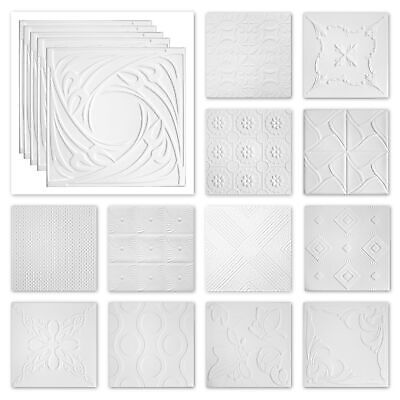 Anet Marbet Polistirolo Pannelli per Soffitto Eps Bianco 30 Diversi Decori 50x50cm 