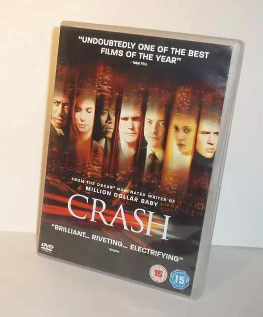 Crash (2004) - DVD - Sandra Bullock, Don Cheadle, Matt Dillon FP1