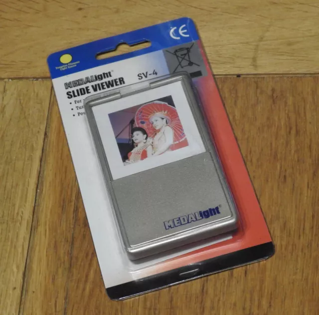 METALight SV-4  Pocket 35mm Slides Viewer Battery Powered