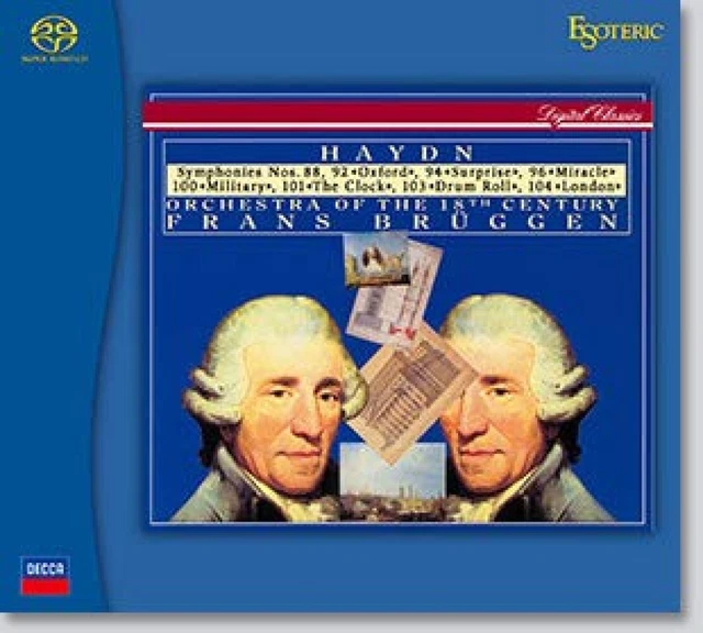 ESOTERIC Frans Bruggen Haydn Symphonies 3 SACD Hybrid from JAPAN NEW