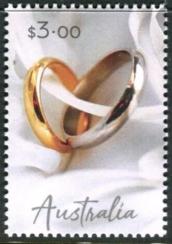 2024 $3.00 'Special Occasions - Wedding Rings' Stamp:Muh