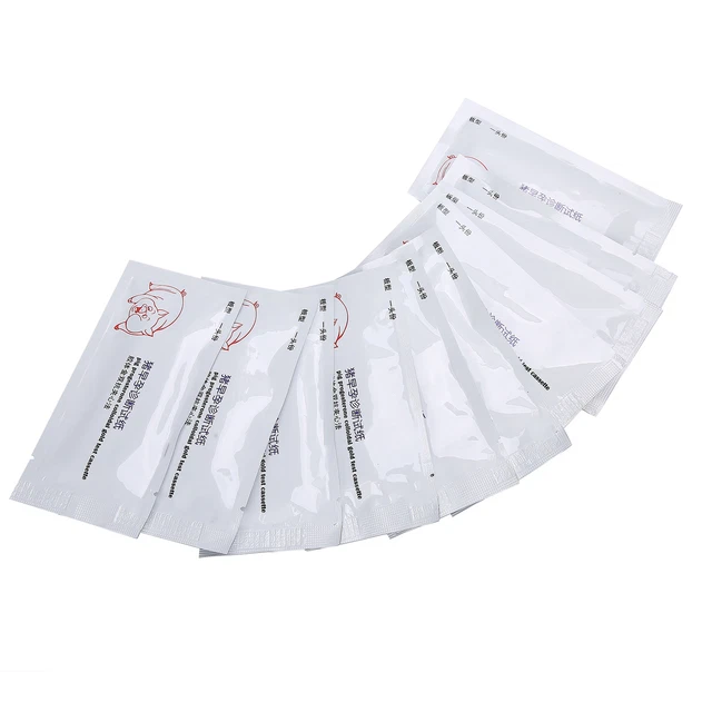 10Pcs Pig Pregnancy Test Strip Early Pregnant Detection Testing Tool Livesto Hbh