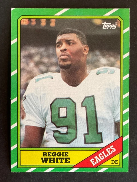 Reggie White 1986 Topps Rookie Football Card #275 -Philadelphia Eagles HOF RC