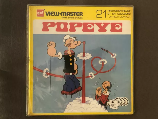 vintage : view-master GAF - Popeye - années 60 - neuf