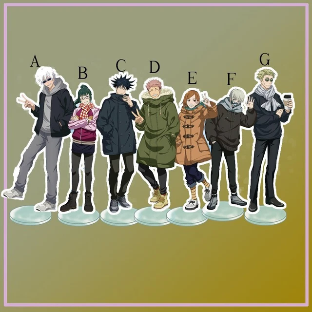 LYUBFDC 2 Confezioni Anime Custodia per iPhone 16 pro 6.3, Manga Gojo Satoru Itadori Yuji Modello Disegno Protezione Della Lente Case Flessibile TPU Antiurto Cover Cartone Animato Compleanno