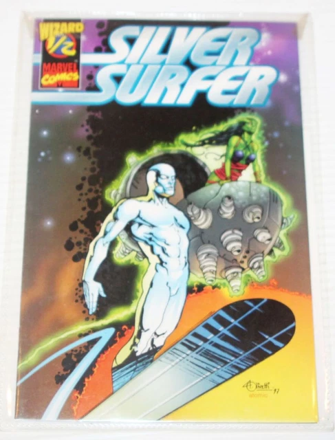 Silver Surfer #1/2 - Wizard Mail Away Marvel Comics 1997 Olivetti Cover w/ COA