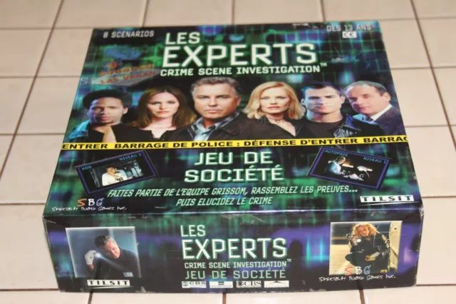 LES EXPERTS Crime Scène Investigation - LAS VEGAS - Tilsit 2005 Issu de la série