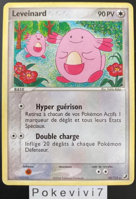 Carte Pokemon LEVEINARD 20/115 Rare Bloc EX Forces Cachées FR OCCASION