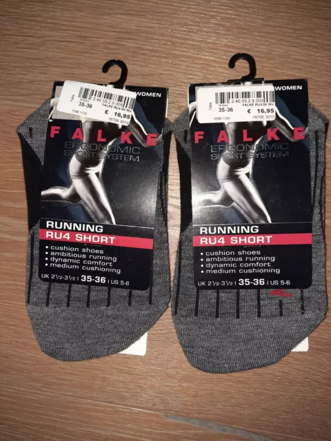 Falke Runningsocken RU4 short Gr. 35/36 Damen - 2 Stück für 20€!