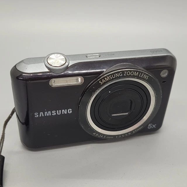 Samsung ES65 10.2MP Compact Digital Camera Black Tested