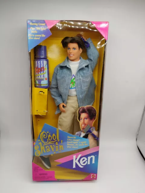 Cool Shavin' Ken Barbie Doll 1996 Mattel SEALED BOX NRFB VTG #15469 NEW