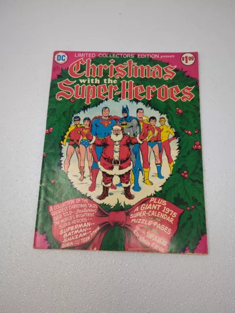 Limited Collectors Edition C-34 Christmas with the Super-Heroes DC Comic (1975)