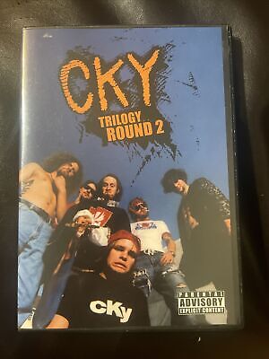 CKY: Trilogy Round 2 (DVD, 2003) W/ Insert (Bam Margera Ryan Dunn) Jackass