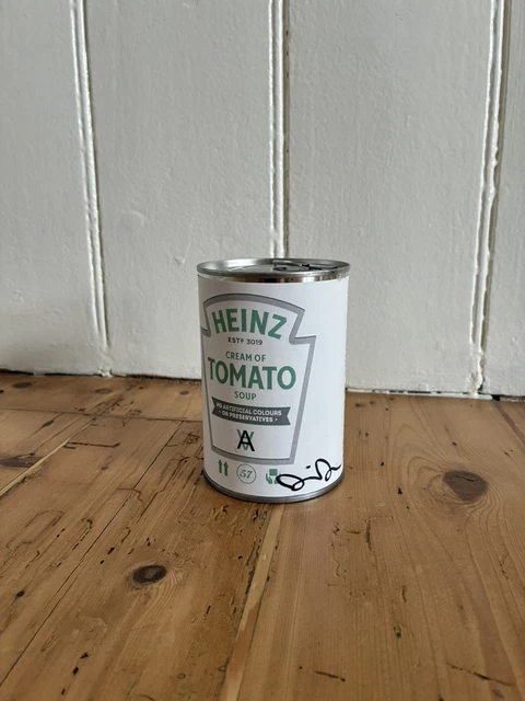 DANIEL ARSHAM HEINZ tomato soup limited edition signed Selfridges