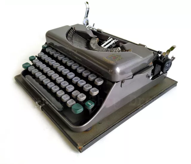 Máquina de escribir Imperial Schribmaschine QWERTY, máquina de escribir 3