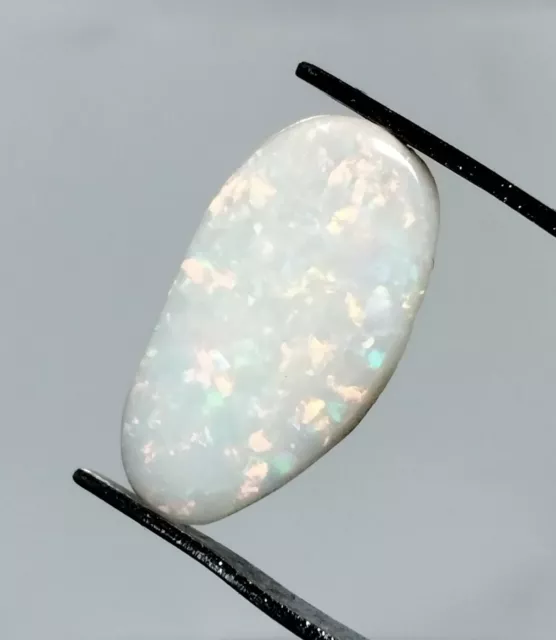 Lightning ridge opal 3.25ct red green blue aqua purple pink colour