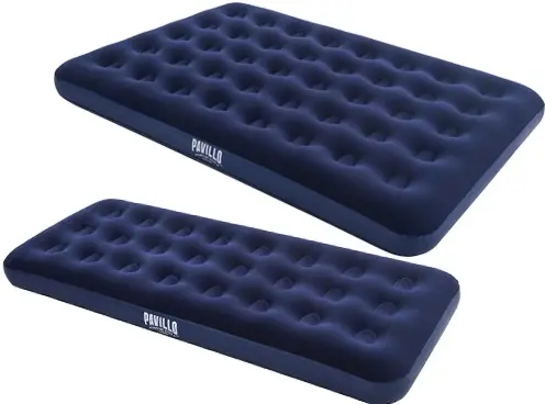 Lettini Lettino Materasso Gonfiabile Bestway Airbed Floccato Blu