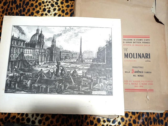 Lithographie Ancienne - Le Temple De Canope à Rome - Piranesi, 1999