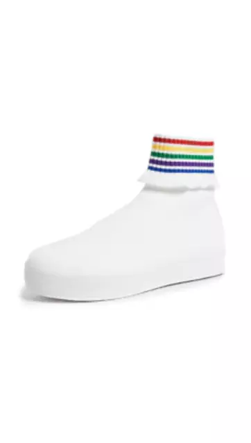 Opening Ceremony Bobby Ruffled Sock Slip-On Sneakers M2 168