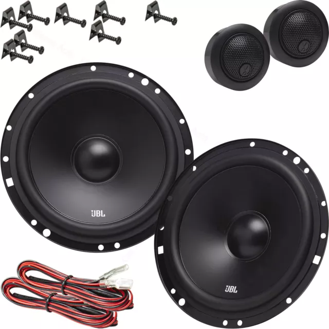 Kit Altoparlanti auto 165 mm 2Vie JBL componenti separati Woofer 16,5 cm Tweeter