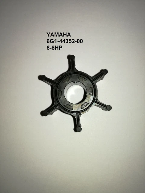 Water Pump Impeller For Yamaha 6/8HP Outboard Boat Motor 6G1-44352-00