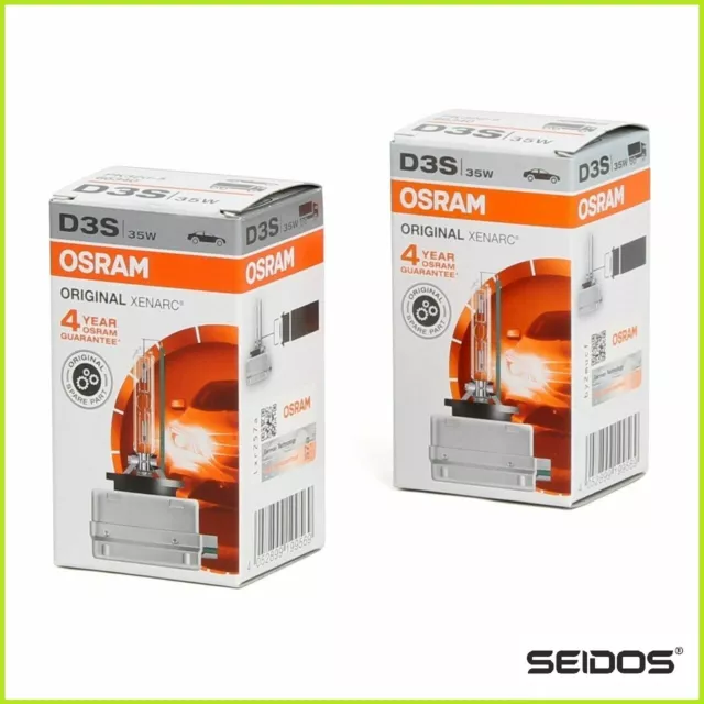 Lampade fari OSRAM D3S XENARC ORIGINALE Line Xenon Bruciatore 66340 per Audi