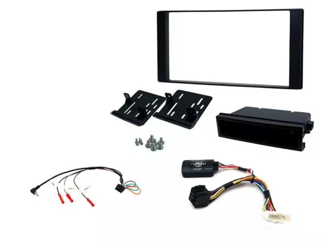 Ctksu01 Cd Stereo Radio Facia Fascia Full Fitting Kit Fits Subaru Impreza Xv