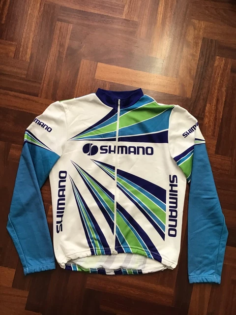 Shimano Vintage Shirt Cilcismo Cycling Shirt Italy Jersey Trikot Size M