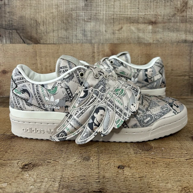 ADIDAS JEREMY SCOTT Forum Low Dollar Wings Size 11 UK 115.00 PicClick UK