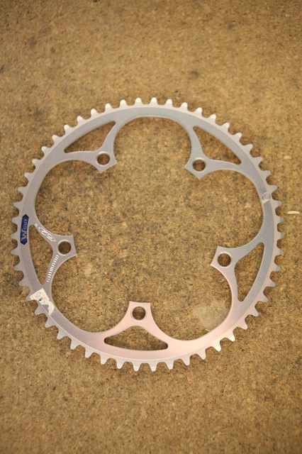 Plateau Ovale Shimano BioPace 52T 130BCD - NOS Pour Dura Ace FC-7400