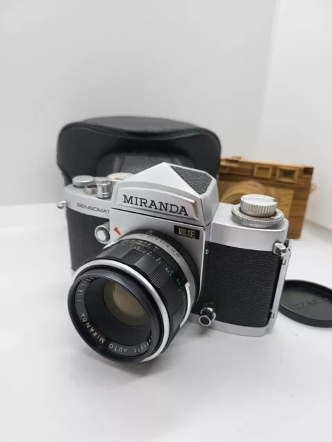 MIRANDA SENSOMAT RE + AUTO MIRANDA 1:1,8 f=50mm LENS SPARE & REPAIR