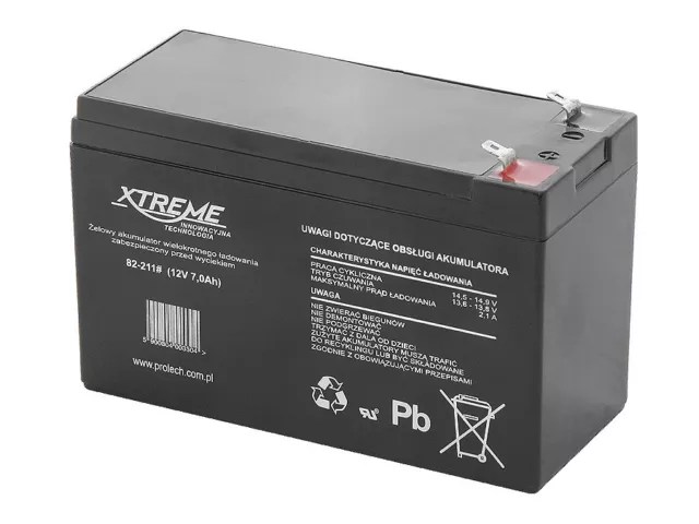 Bleiakku 12V 7Ah AGM Blei Akku Gel Akkus Batterie Wartungsfrei Luftdicht Battery