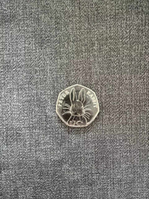 peter rabbit 50p 2016 half whisker